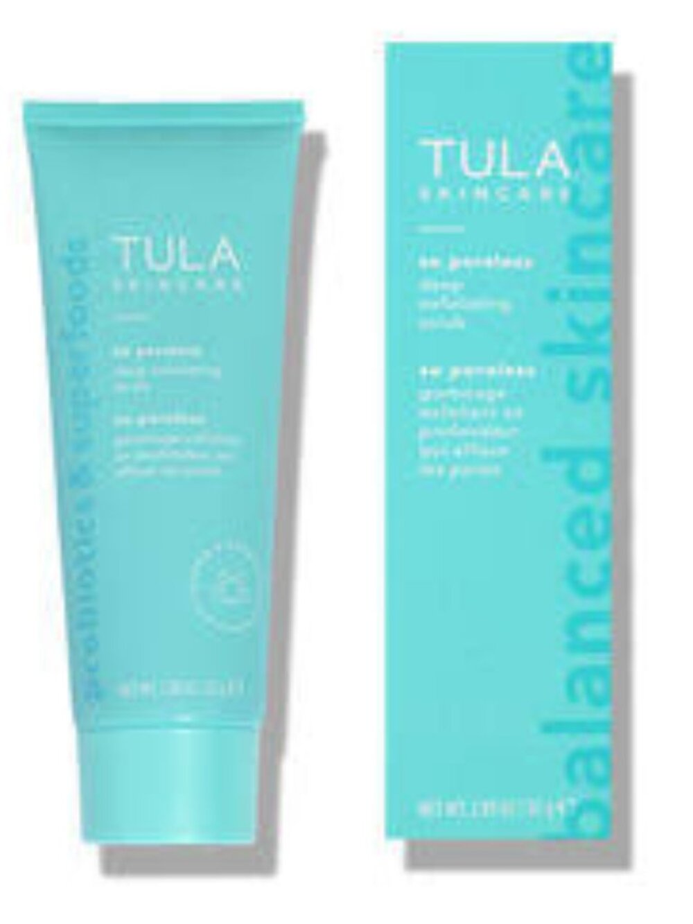 NEW Tula So Poreless Deep Exfoliating Blackhead Scrub